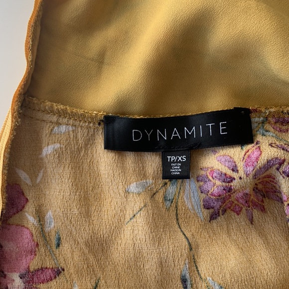 Dynamite Floral Dress - Picture 10 of 11